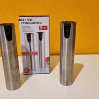 set 2 nebulizzatori  spray per  olio e aceto