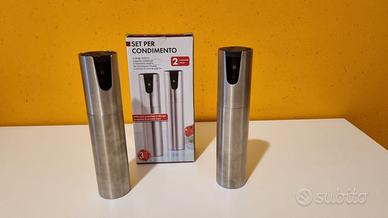 set 2 nebulizzatori  spray per  olio e aceto