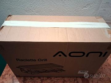 Griglia elettrica da tavolo AONI Raclette Grill