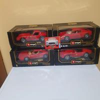 Set Ferrari Bburago scala 1/18