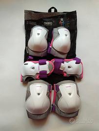 kit protezioni Decathlon bambina 