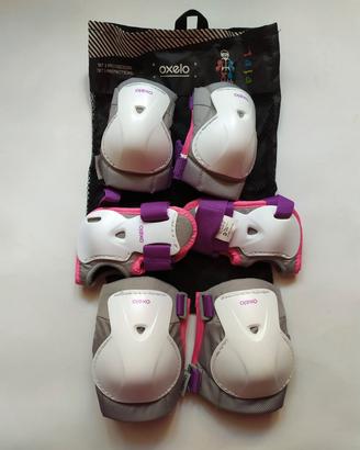 kit protezioni Decathlon bambina 