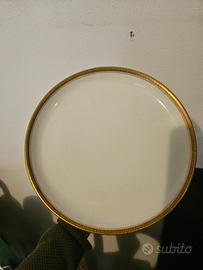 Alzata centrotavola in porcellana Limoges A. Lante