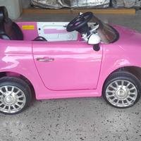 Fiat 500 rosa gioco bambina