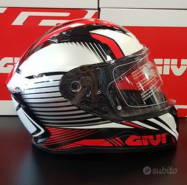 Casco givi 50.6 stoccarda glade nero/rosso