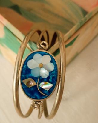 Bracciale rigido madreperla 