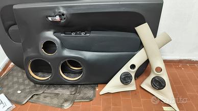 pannelli tasche e montanti Fiat 500