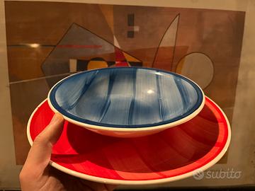 Servizio piatti (5 piani e 5 fondi)