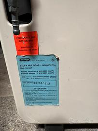 Stufa a gas delonghi 5kW