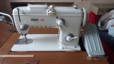 MACCHINA DA CUCIRE PFAFF 260 VINTAGE CON MOBILE 