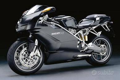 Ducati 749 nero dark pezzi di ricambio