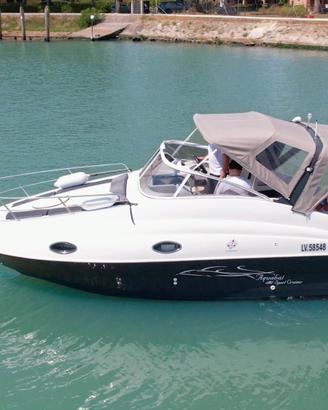 AQUABAT SPORT CRUISER 24 LUX + MERCURY 250 CV V8