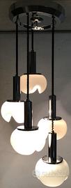 Lampadario Peill & Putzler per Koch & Lowy anni 70