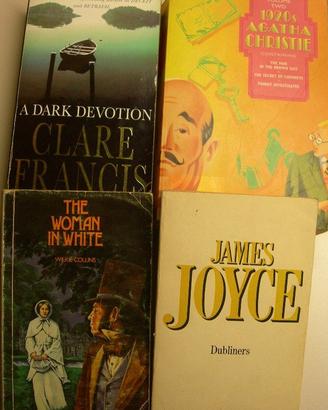 6 romanzi in lingua inglese