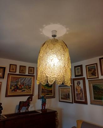 lampadario in vetro di murano 