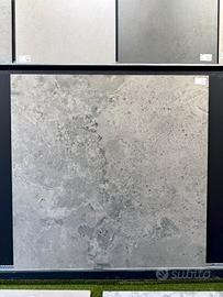 STOCK PIASTRELLE EFFETTO MARMO OPACO PTR VIVA GREY