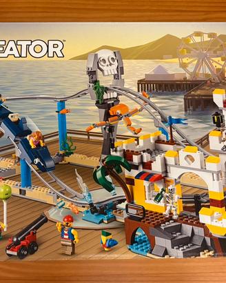 Lego craator 3 in 1  31084 montagne russe pirati