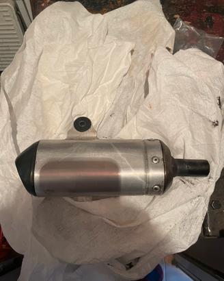 Silenziatore moto 125 2t doma