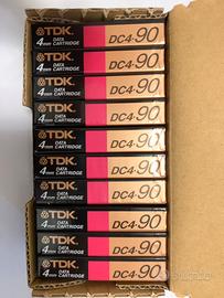 Cassette vergini TDK DC4-90R / 4mm