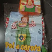 Vestitino e Parrucca  Pippi Calzelunghe 