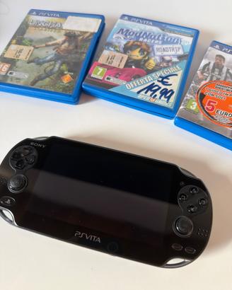 Lotto Sony PlayStation Vita OLED (PCH-1004) Nero +