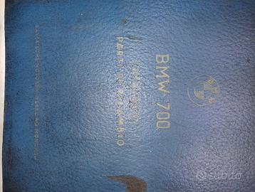 manuale d'officina origine BMW. 700 sport