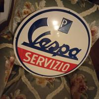 vespa insegna smaltata
