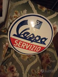 vespa insegna smaltata