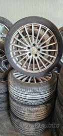 cerchi lega e gomme mercedes raggio 18