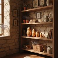 Set di 5 Matrioske con decori dorati