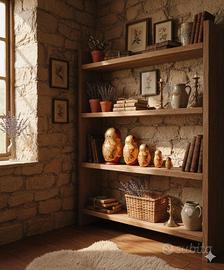 Set di 5 Matrioske con decori dorati