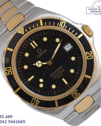 OMEGA Seamaster 200MT Pre-Bond Black Automatic1985