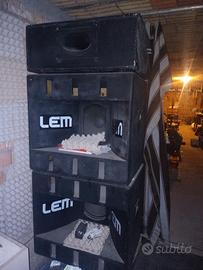 Impianto audio LEM anni 80