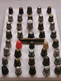 40 DITALI DA SARTA DI VARIE MISURE ANNI 40-50