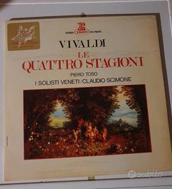 vinile 33 giri Vivaldi Le 4 stagioni