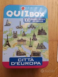 Quiz box "Città d'Europa"