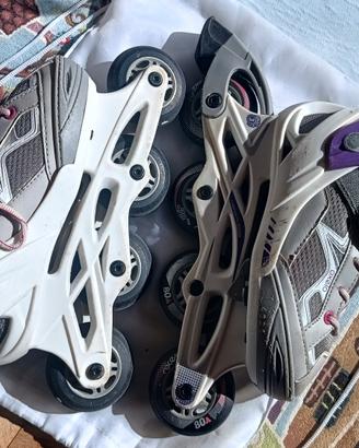 pattini in linea bambina allungabili 32/35