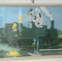 Vintage - Looney Tunes - Quadro / Cornice