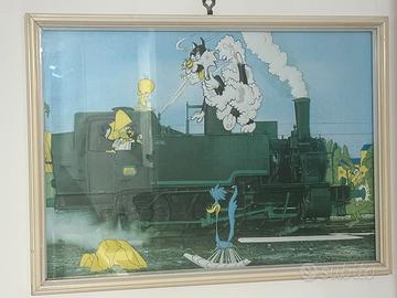 Vintage - Looney Tunes - Quadro / Cornice