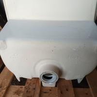 Lavapanni 60x60xh40 cm - Ceramica - Bianco Lucido 