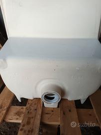 Lavapanni 60x60xh40 cm - Ceramica - Bianco Lucido 