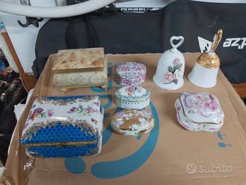 stock scatoline. da collezione. vintage. ceramica 