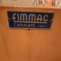 mobiletto antico per macchina da cucire