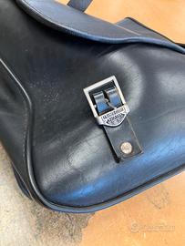 borsa cuoio per harley o simili