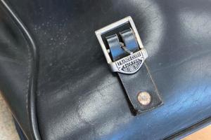 borsa cuoio per harley o simili