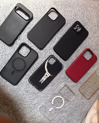 Varie cover iPhone 17 pro max 16 pro max e 15 pro