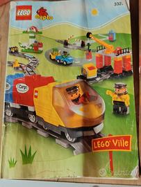 LEGO Duplo 3325 -  Treno Merci Cargo, binari 