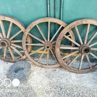 ruote in legno 
