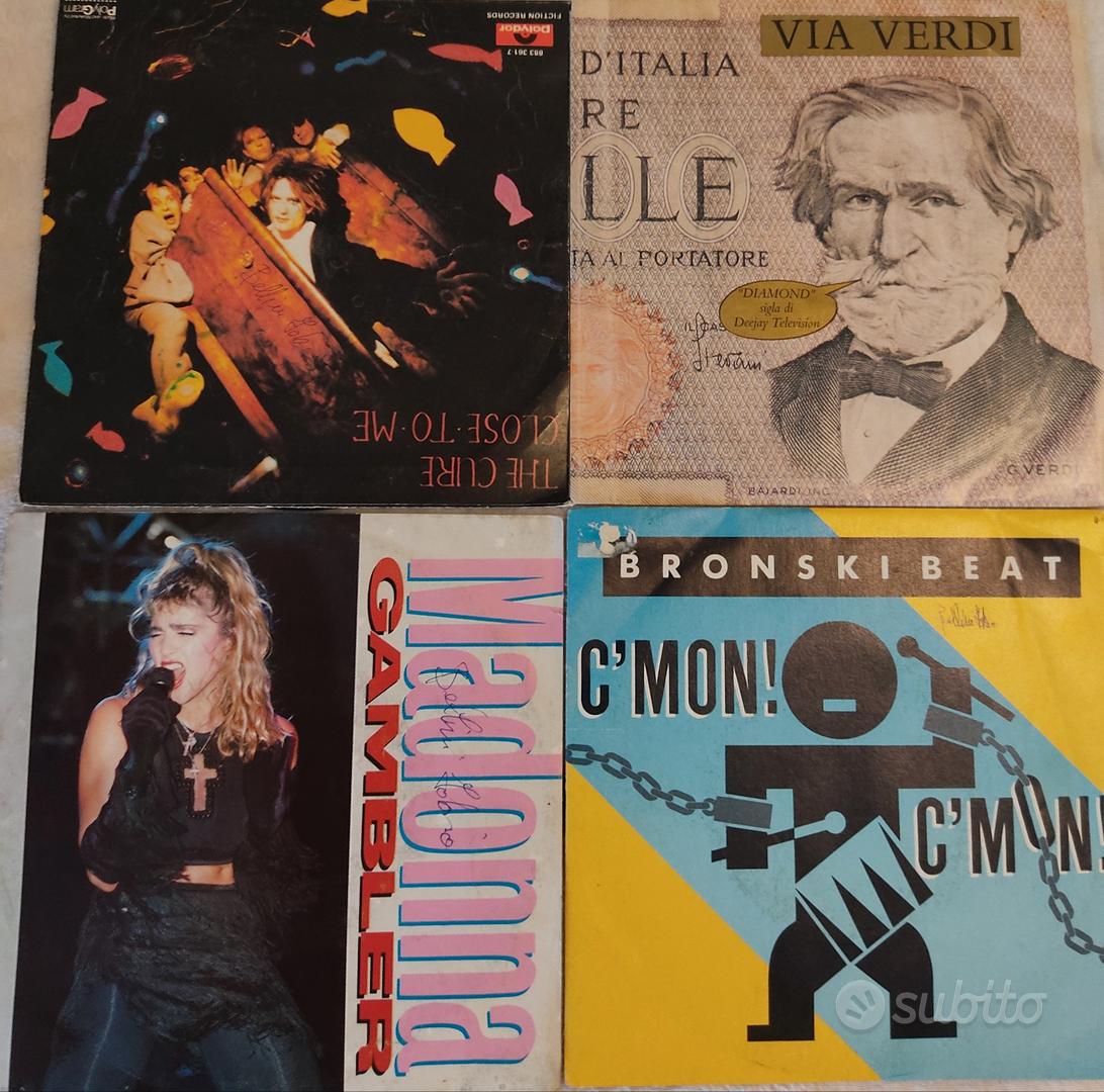 Loto De 114 Disques 45 Tours Vinyles - Collection En Bon état, Variété De Genres