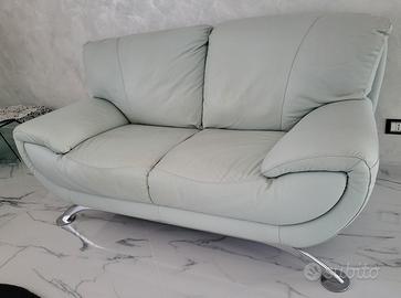 Coppia divani in vera pelle
